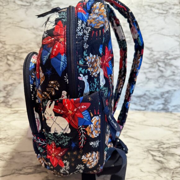VERA BRADLEY NWT Essential Compact Backpack in Winter Forest - Picture 3 of 12